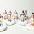 Subbuteo Andrew Table SoccerPanionios 2017-18 away kit on Classic Hasbro Bases